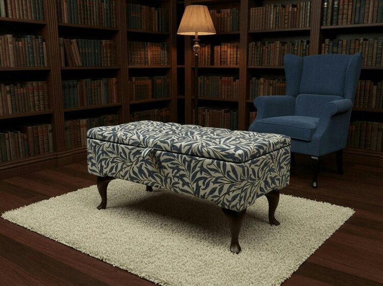 ISTOOLS Premium Storage Ottoman Bench – Multicolour Coffee Table - 30 x 20 Inches (76 x 51cm)