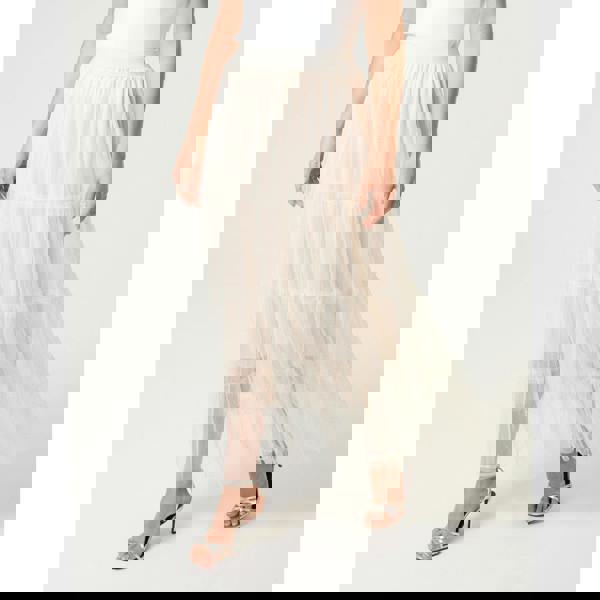 Blue Vanilla Long Layered Skirt