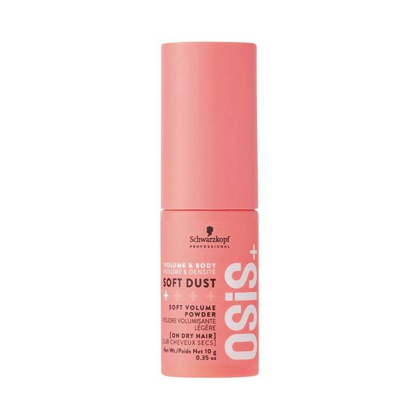 OSiS Soft Dust is a unique hair volume powder that offers a gentle hold.