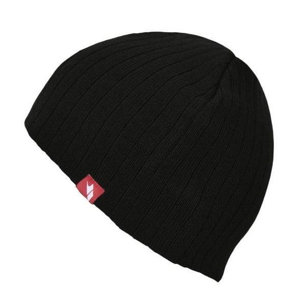 Trespass Mens Stagger Knitted Beanie Hat - Black