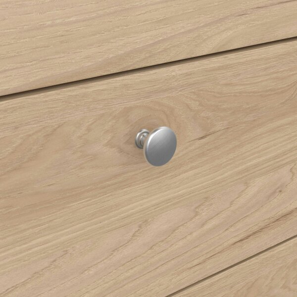 Wyld Haus Gossmere Hickory Oak Effect Chest 5 Drawers