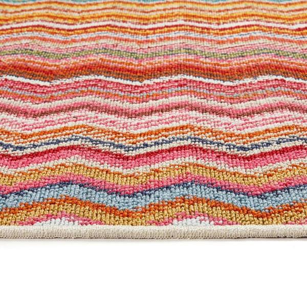 The Rugs Washable Indoor Mat Stripe Design | Durable Runner