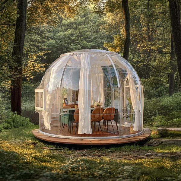 Nicoman Premium PVC Glass Dome – Supplied & Installed