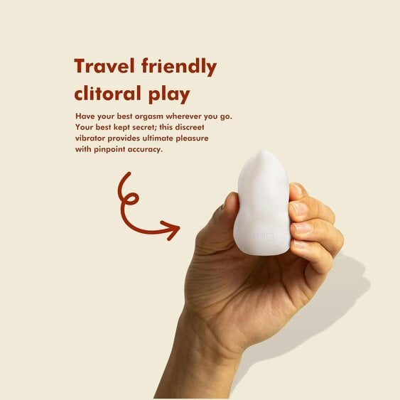 Roam The Pebble Rechargeable Massager - 9 Modes - Waterproof - Discreet Design