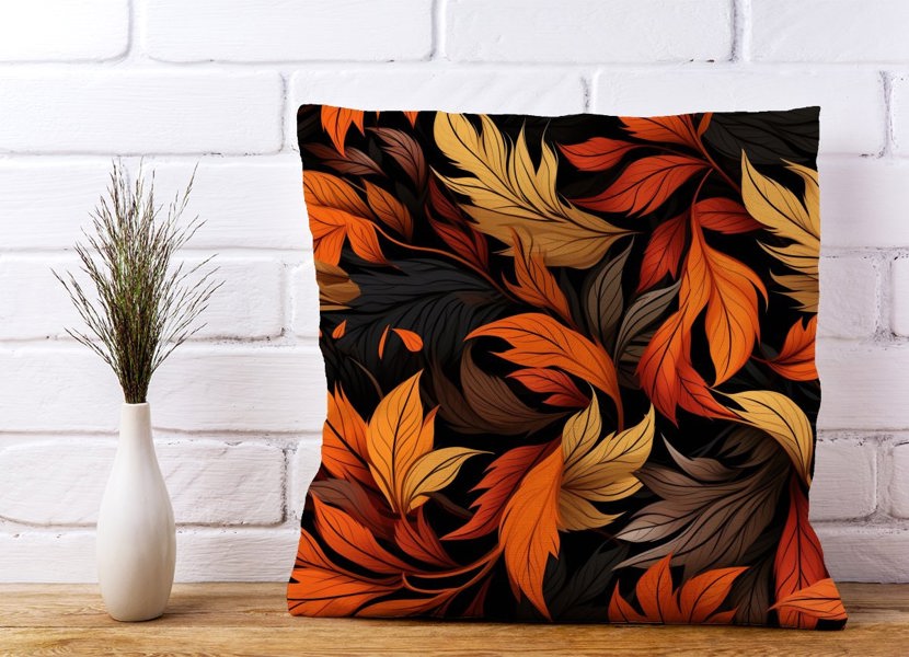 Warren Reed Autumn Leaves Design Cushions