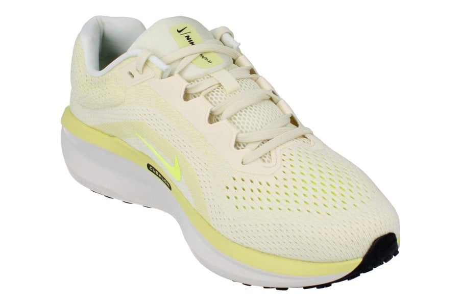 Nike Air Winflo 11 Mens Fj9509 109 - Coconut Milk Neon Yellow 109 - Photo 3