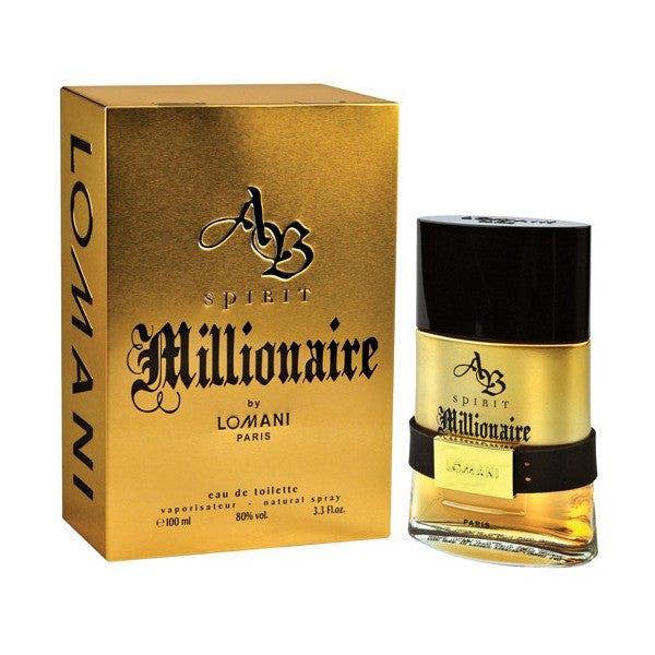 Lomani Ab Spirit Gold Millionaire Men Eau de Toilette 100ml