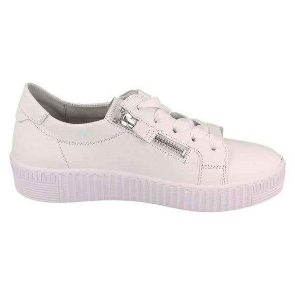 Gabor Ladies Gabor Casual Trainers With Side Zip And Laces 63.334