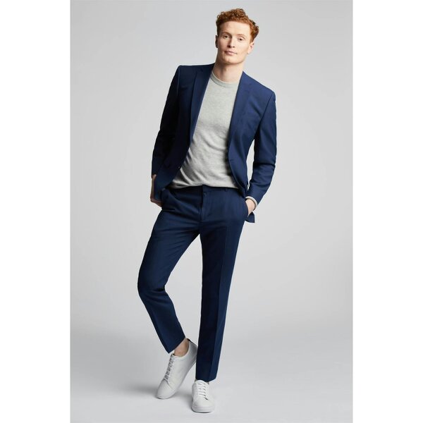 Limehaus Regular Fit Blue Jacket