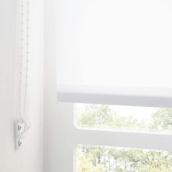A.Unique Home Trimmable Daylight Roller Blind - 2FT - WHITE - 60cm(W) x 170cm(L)