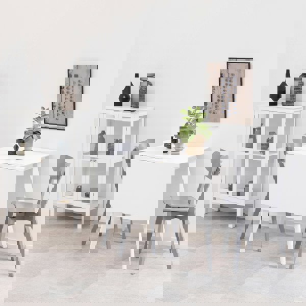 Furniture To Go Roxby Square Dining Table in White