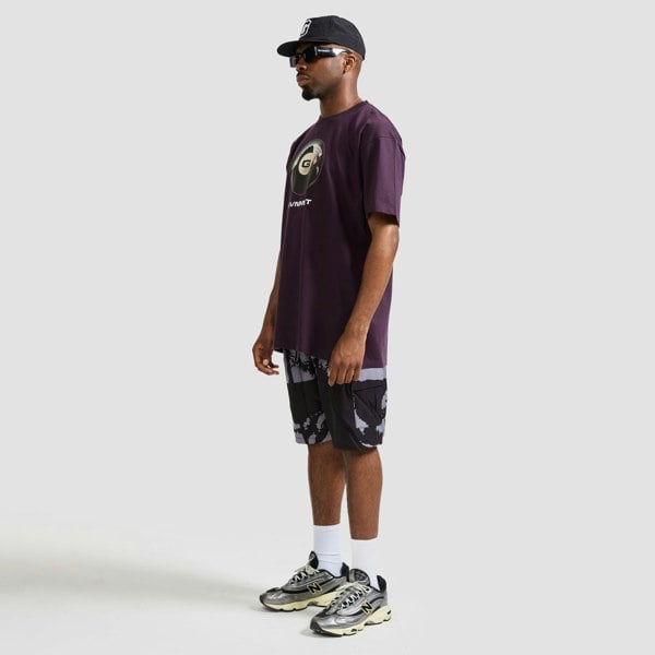 GVNMNT Clothing Co 8 Ball Tee - Plum