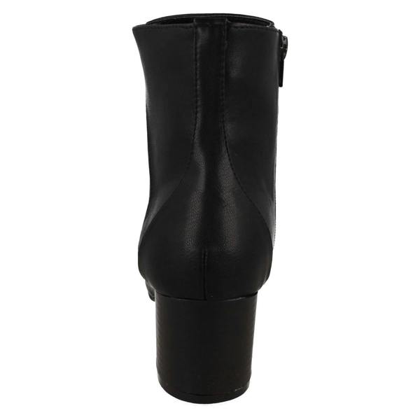 Spot On Ladies Spot On Block Heel Ankle Boot F51139