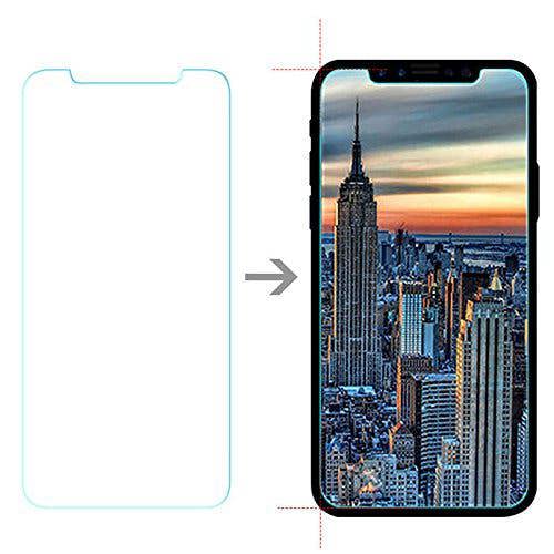 Iphone X Protector, Tempered Glass Protective Films Invisible Transparent Clear Protection Display Shield for Iphone X