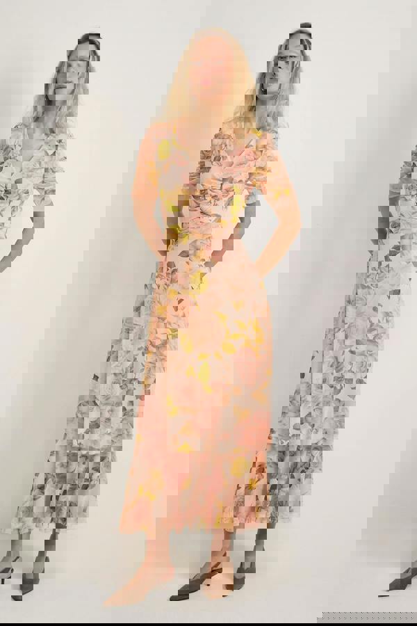 GWD Anna Floral Printed Maxi Dress