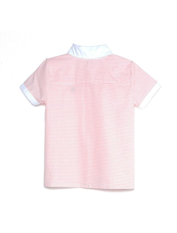 BALOU Girls Striped Short Sleeve Shirt