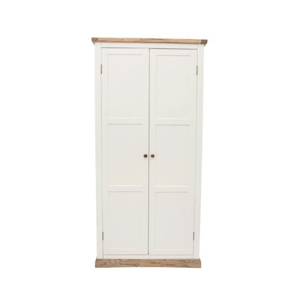 Tropea 2 Door Wardrobe Brass Knob