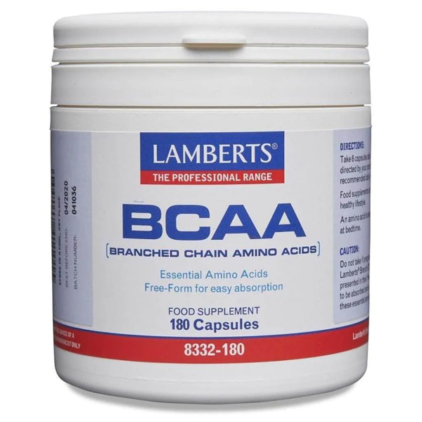 Lamberts BCAA - Branch Chain Amino Acids 180 capsule