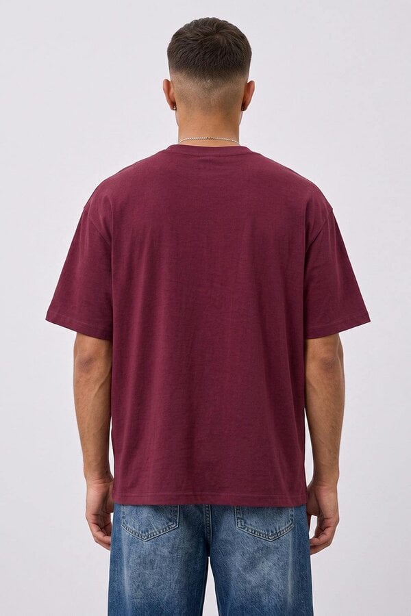 London Attitude Doberman Oversized Heavyweight Graphic T-Shirt