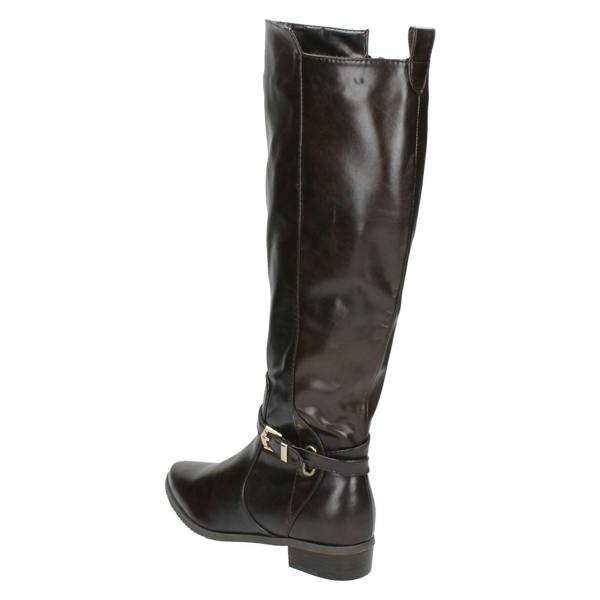 Spot On Ladies Spot On Knee High Winter Boots