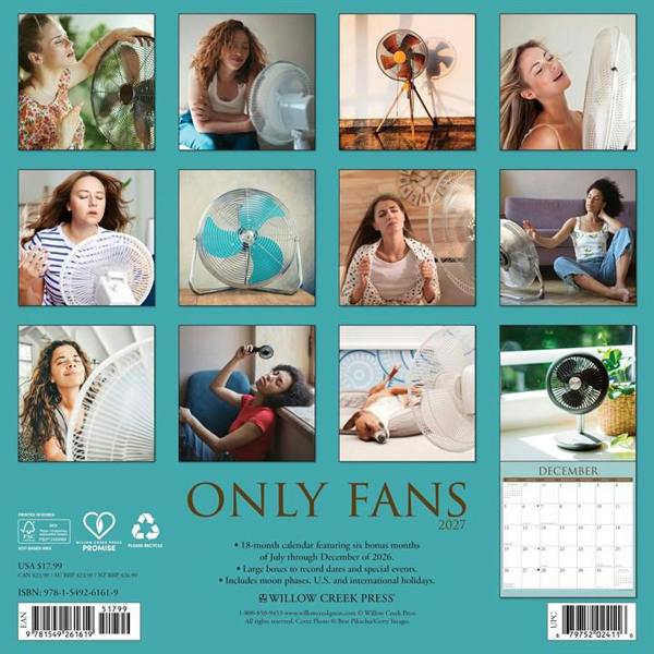 Only Fans Calendar 2027, Wall Calendars, Month To View, Humour, Gift