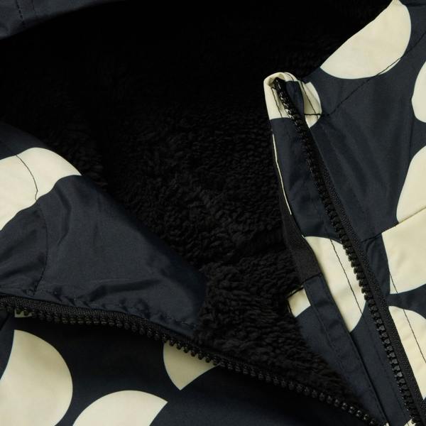Regatta Womens/Ladies Orla Kiely Daisy Hoop Changing Robe - Black - 