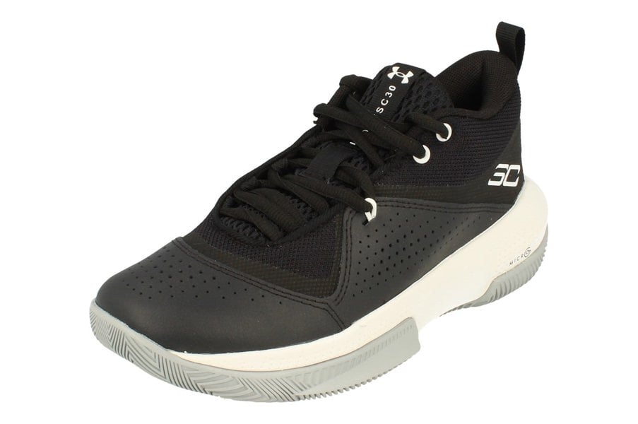 Under Armour GS Sc 3Zero IV Basketball Trainers 3023918  001 - Black 001 - Photo 0