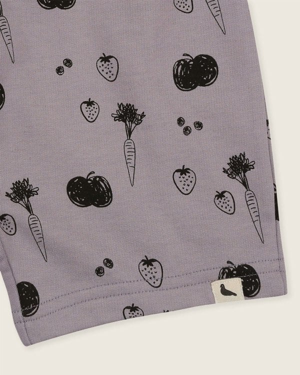 Eco-friendly organic cotton kids shorts