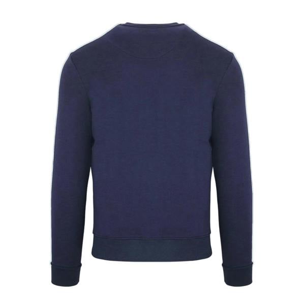 Aquascutum Mens Ribbed Sweatshirt - Navy - 