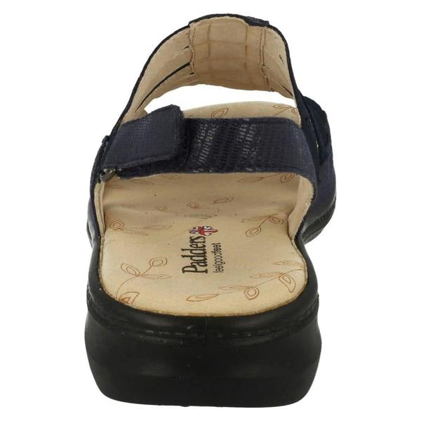 Padders Ladies Padders Wide Fit Strappy Sandals Lesley