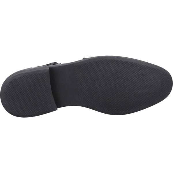 Hush Puppies Kane Leather Men's Black Double Monk Shoes