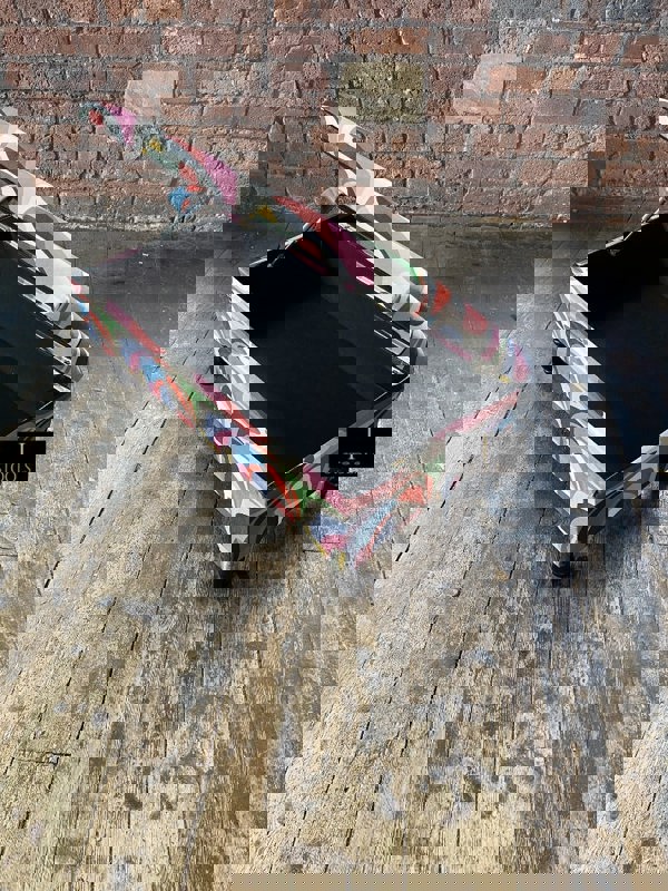 PREMIUM Multi Colour white plain Footstool 