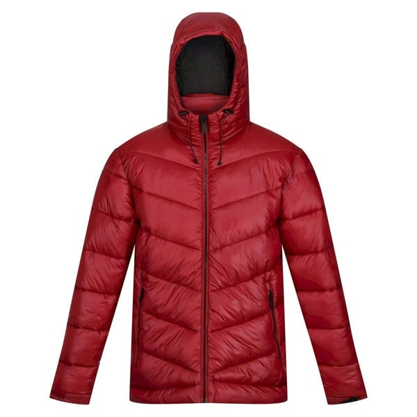 Regatta Men's Toploft II Hooded Padded Jacket - Dark Red