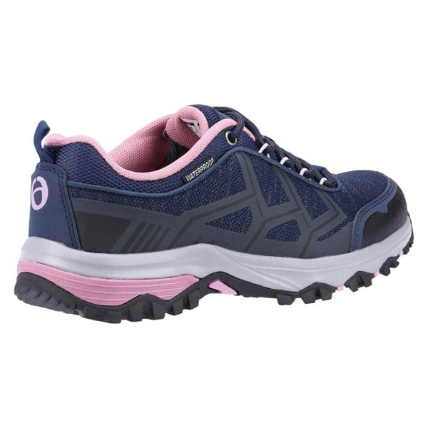Cotswold Wychwood Low Recycled Plastic+Synthetic Pu Women's Navy/Pink Hiking Boots