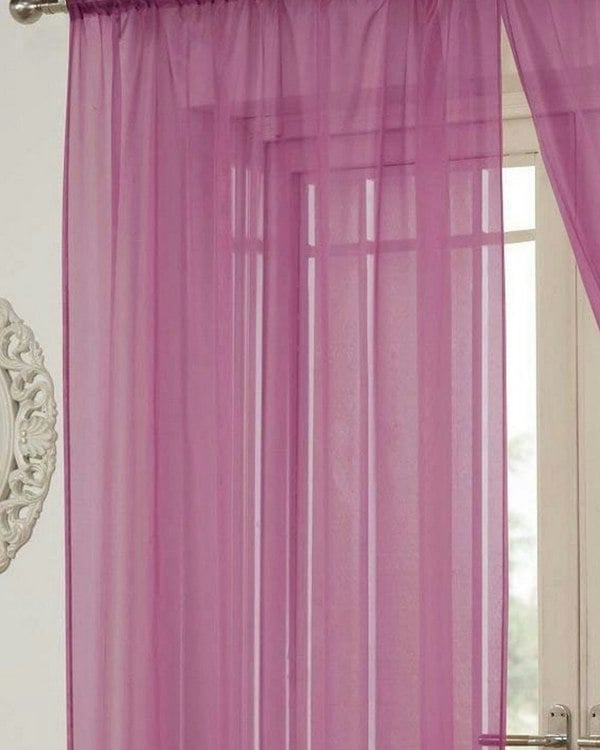 Emma Barclay Plain Voile Panel Lucy Sheer Net Curtain