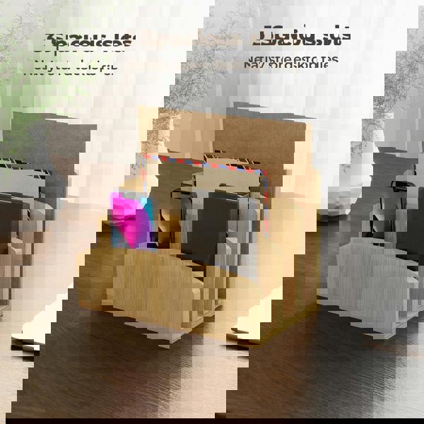 Levede Letter Paper File Storage Stand Rack Holder Tray Organiser Desktop Office