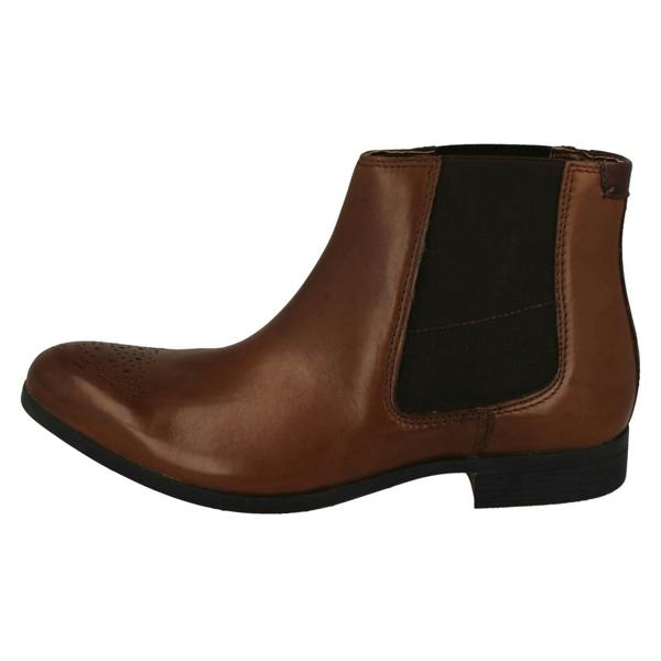 Clarks Mens Clarks Smart Chelsea Boots Gilmore Chelsea