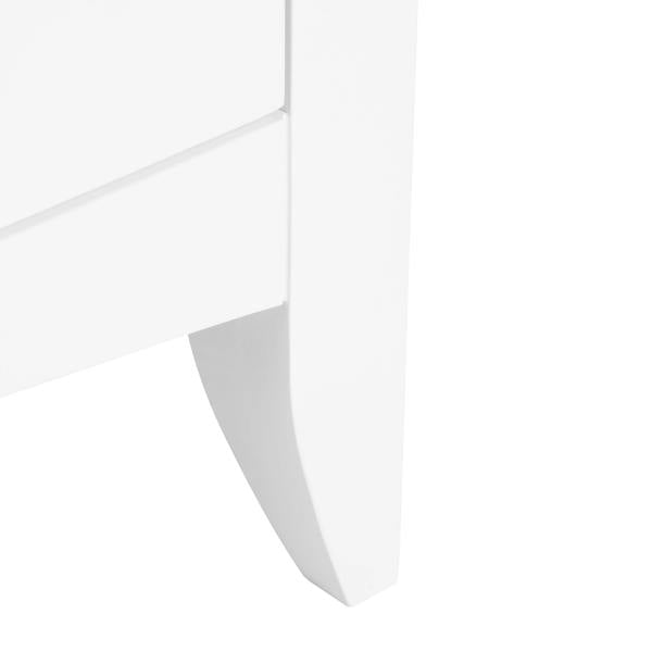 Statement Furniture Edward Hopper Bedside Table Modern 1 Drawer Nightstand Assembled