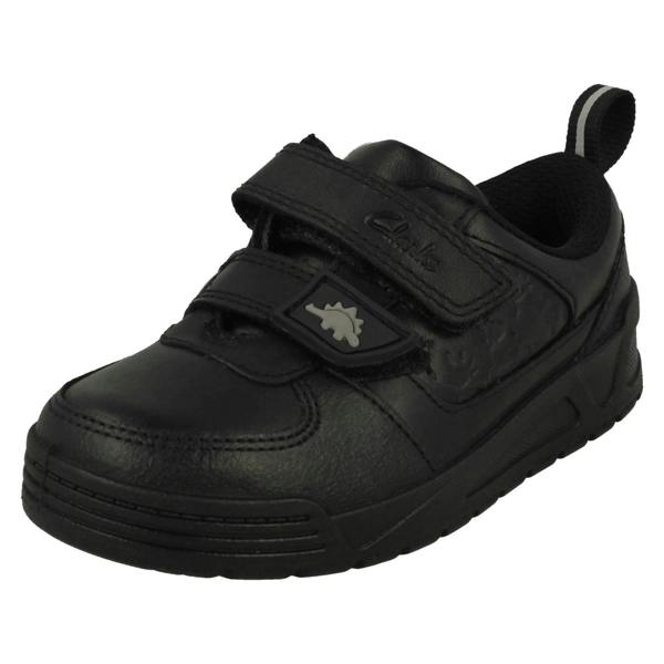Clarks Boys Clarks Dinosaur Detailed School Shoes Palmer Steggy