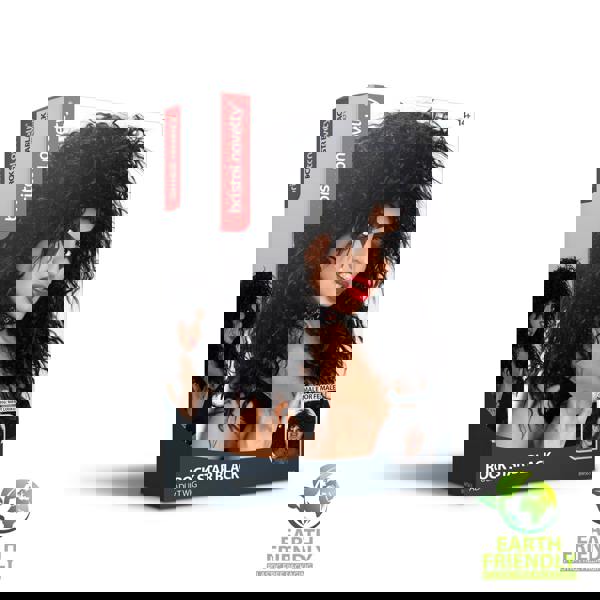 Bristol Novelty Unisex Adults Rock Star Wig - Black - 