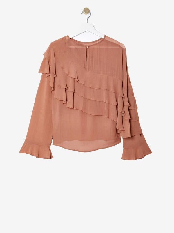 Rose & Nancy Isla Frill Blouse