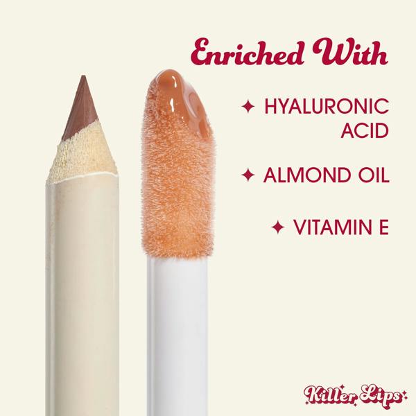 Killer Lips Pucker Up Lip Kit - Brown Sugar