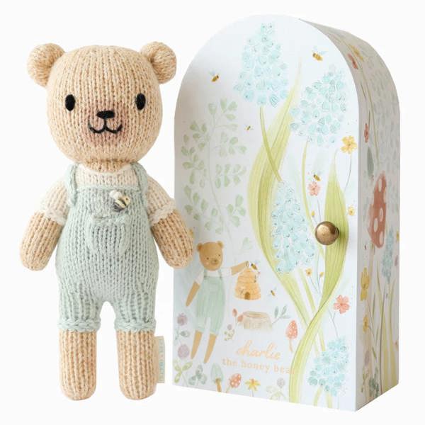 Tiny Collection  - Charlie the Honey Bear - in a Presentation Box