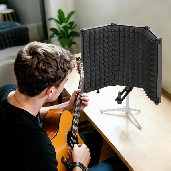 Microphone Isolation Shield