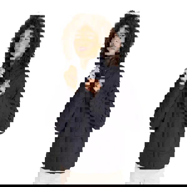 Animal Womens/Ladies Nina Grid Quilted Padded Jacket - Black - 