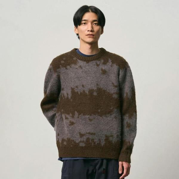 Gramicci Mohair Splatter Sweater
