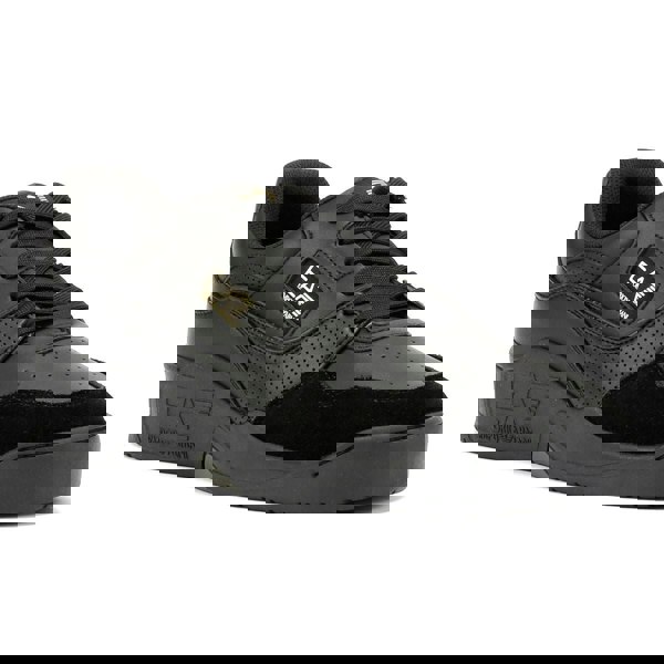 EA7 Basket Low Perf Men's Black/Gold Trainers