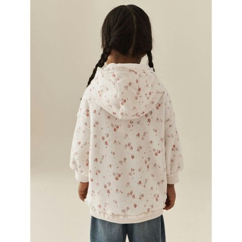 Cath Kidston Kids Ditsy Floral Hoodie - Cream