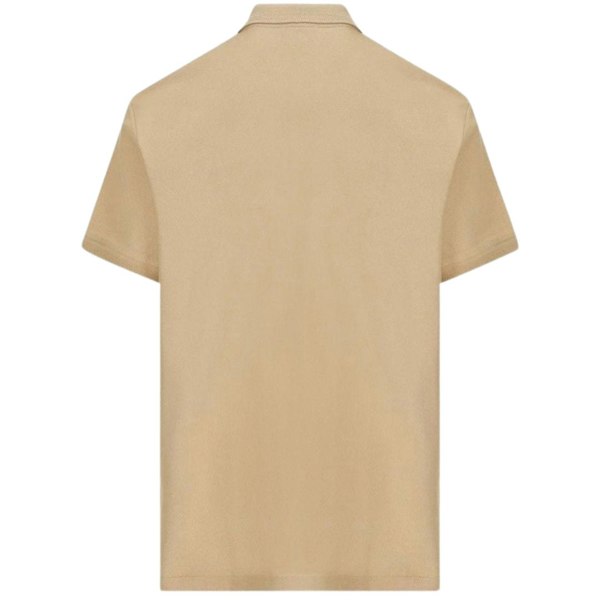 Burberry Branded Circle Logo Polo Shirt - Camel Beige 