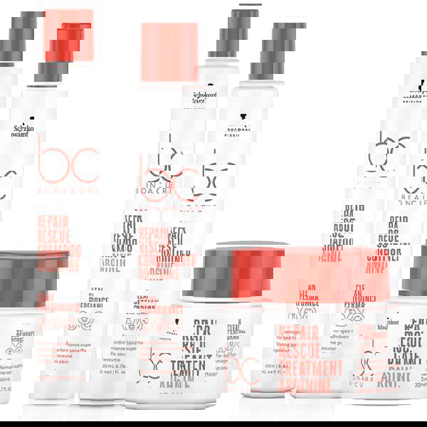 Schwarzkopf Repair Rescue Shampoo Conditioner Treatment